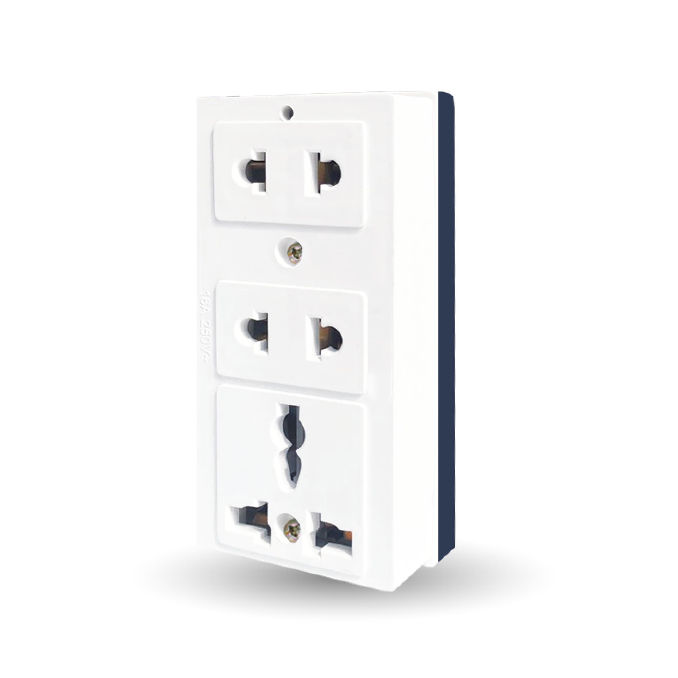 Ổ cắm 2lỗ 3chấu LM S26D